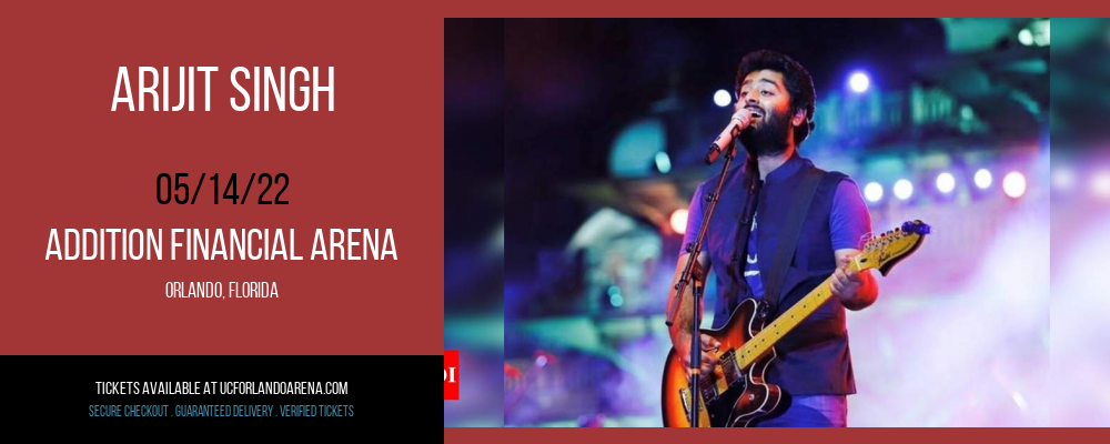 Arijit Singh at Addition Financial Arena