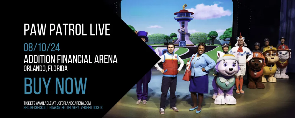 Paw Patrol Live at Addition Financial Arena