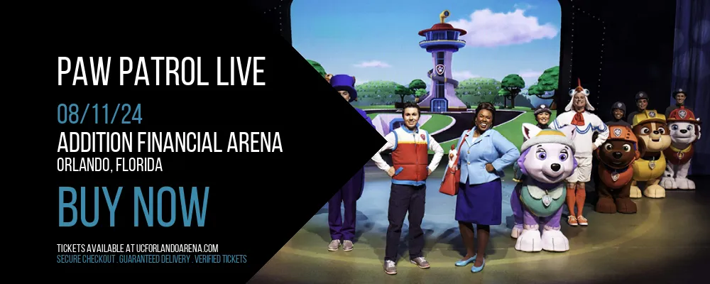 Paw Patrol Live at Addition Financial Arena